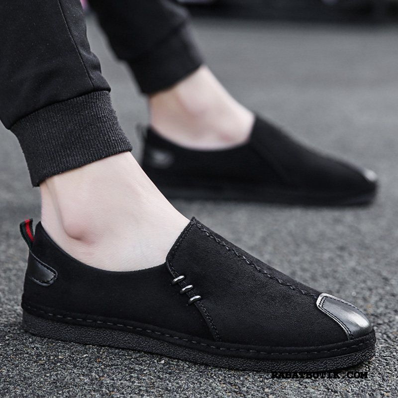 Mokassiner Herre Køb Alt Matcher Mænd Trend Slip On Casual Fritids Brun