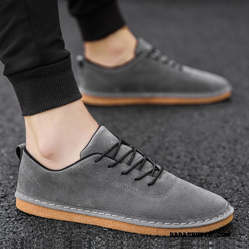 Mokassiner Herre Køb Alt Matcher Mænd Trend Slip On Casual Fritids Brun