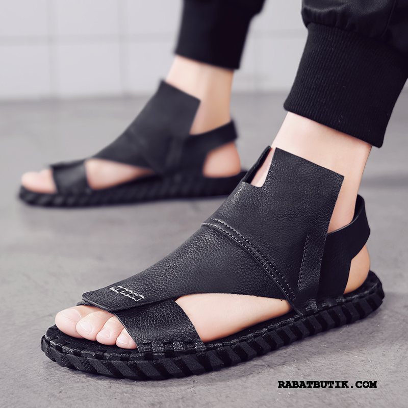 Sandaler Herre Billige 2019 Trend Sommer Mænd Casual Fritids Gul Sand