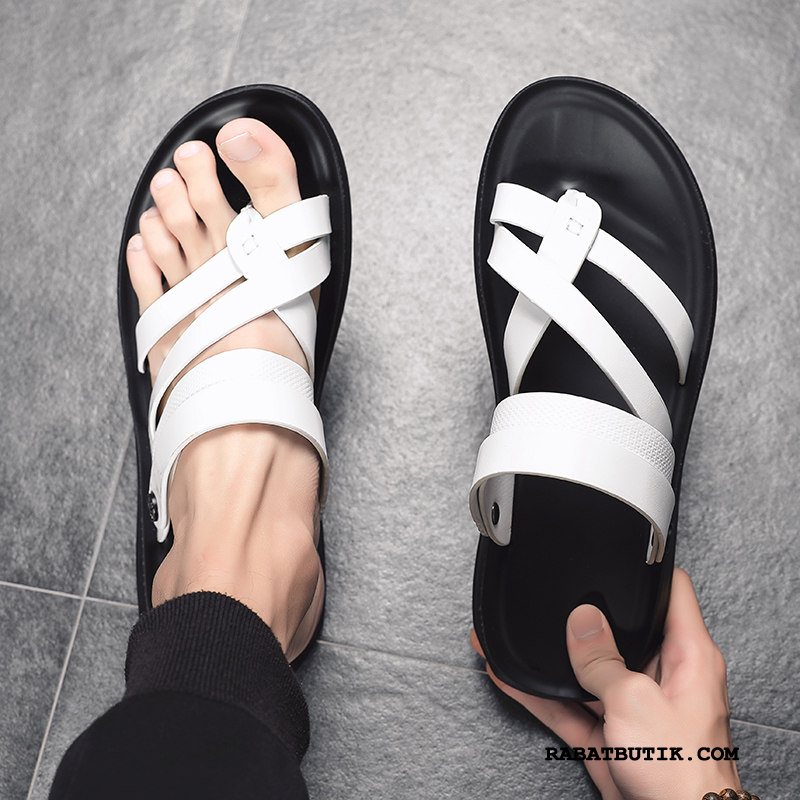 Sandaler Herre Udsalg Casual Fritids Sommer Klip Klapper 2019 Mænd Sand Sort