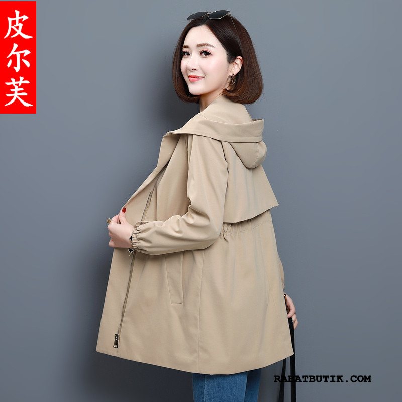 Trenchcoat Dame Butik Kvinder Lange Mode 2019 Trend