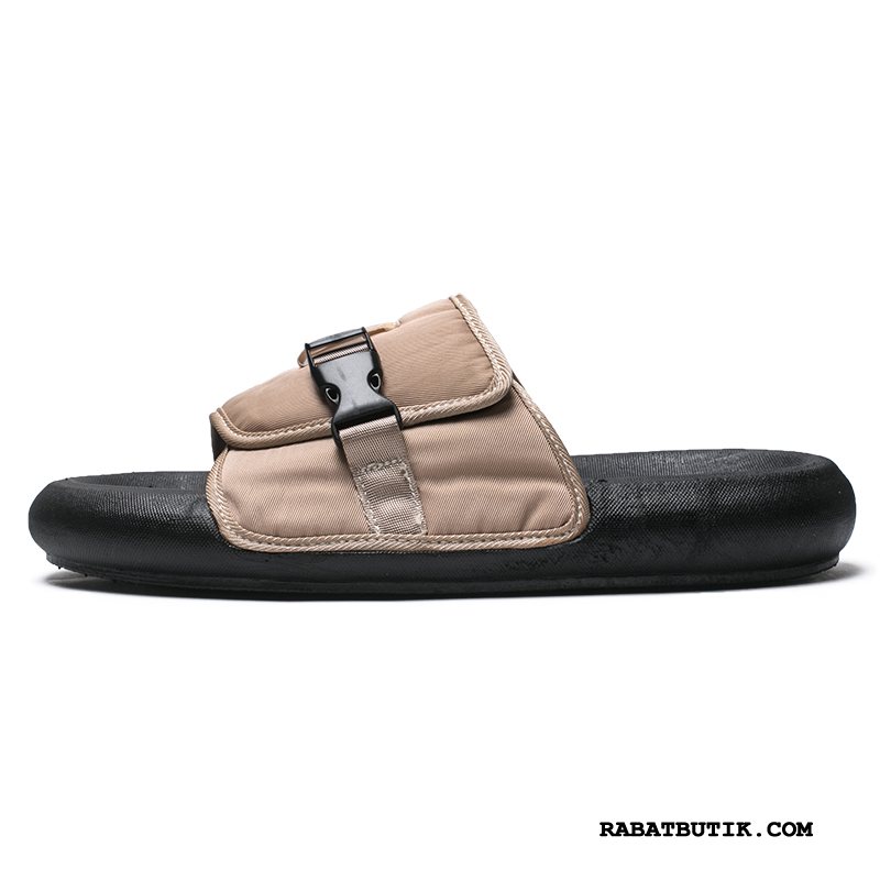 Hjemmesko Herre Rabat Mode Trend Sandaler Overtøj Mænd Sand Beige