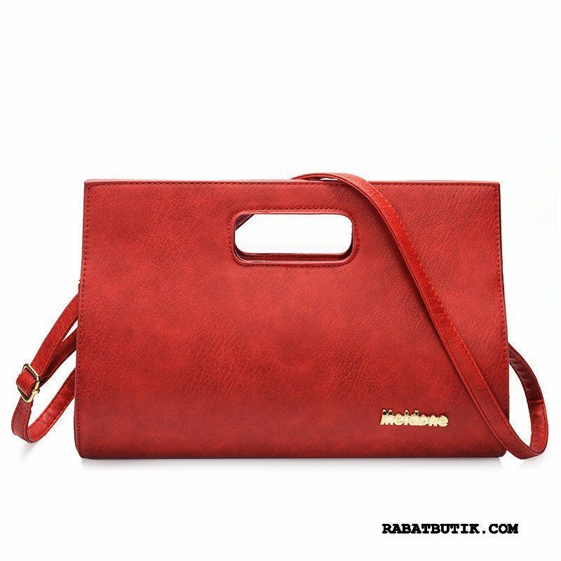 Håndtasker Dame Tilbud Messenger Taske Mode Skuldertaske Ny Simpel Rød